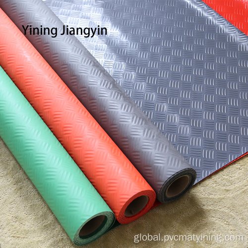 Pvc Floor Mat Rolls PVC Anti-slip Hexagonal Mat for bath Supplier